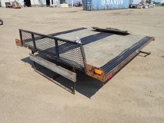 8 Ft. x 91 In. Truck Sled Deck w/ 92 In. X 45 In. Ramp