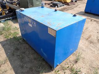 2008 Inov8 International Inc. T300 1363L Cap. Oil Storage Bench Tank, SN 0831. 60 In. X 34 In. X 39 In.