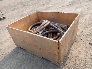 Qty of 2 In. Metal Flex Pipe