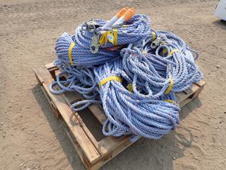 Qty Of Fall Protection Horizontal Lifeline And Tie Offs