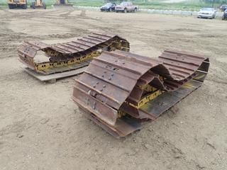 (2) 33 In. System One SBG Pads and Rails To Fit D6N LGP Crawler Dozer **Equipment From H&P Kosik Construction, For More Info Contact Richard @ 780-222-8309**