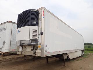 2003 Utility Trailer 48 Ft. T/A Van Trailer c/w 29,500kg GVWR, 9100kg GAWR, Carrier Ultima Phoenix Ultra XL Cooler, Wood Shelving And 11R24.5 Tires. VIN 1UYVS248X3U099601 *Note: Cooler Works As Per Consignor*