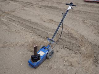 Power Fist 44,000lb Cap. Pneumatic Floor Jack w/ 8 7/8 In. To 17 5/8 In. Lifting Range *Note: Working Condition Unknown*