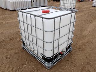 Schutz 1000L Liquid Storage Tank, Note: Non-T.D.G. Chemical.  (WF)