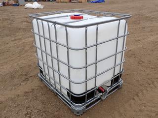 Schutz 1000L Liquid Storage Tank, Note:  Non-T.D.G. Chemical.  (WF)