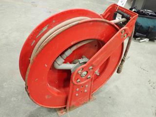 Reelcraft Reel c/w Qty Of Hose, SN 130221-636 *Note: Cracks In Hose*