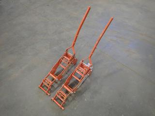 (2) Klondike Tools 2x4 Wall Jacks w/ 500lb Capacity (K-2-2)