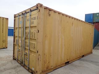 2006 20 Ft. Storage Container. SN WEDU1012056 *Note: Located Offsite @ 20412 118A Ave NW Winterburn, For More Info Contact Shazeeda @ 780-721-4178*