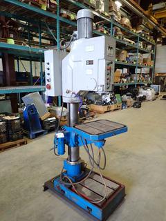 Modern Tool Ltd. Model Z5040 Vertical Drilling Machine c/w ULVAC 208V 3-Phase AC Motor, 40mm Max Drilling Cap, SN B0511123  (Z)