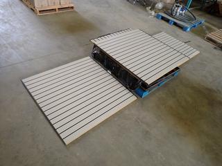 Qty Of Slat Wall Shelving  (L-2-1)