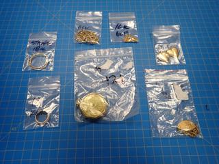 Qty of Assorted Vintage Jewelry, Including: Pocket Watch, Chains, Bracelet, Pendant Ring, and Earing *Note: Unable To Provide C.O.A., (Office)