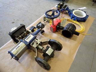 Morin B006+U-8080 160PSI Rotary Actuator c/w Butterfly Valve And Groove Butterfly Valve  (M-3-3)