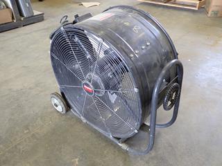 Dayton Model 1YNW3A 24 In. 120V Fan, 33 In. X 14 In. X 40 In.  (T-1-1)