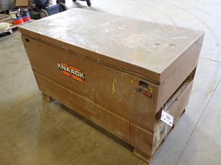 Knaack Job Box, 4 Ft. X 2 Ft. X 29 In. *Note: Has Dents*