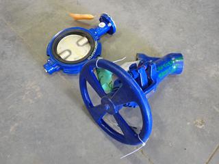 Grinnell  WC-8201-3 6 In. Butterfly Valve, Max WP -250 And Yarway Welbond Valve, Class 2700, 1000Maz PSI, Size-1-1 1/2In.  (O-4-2)