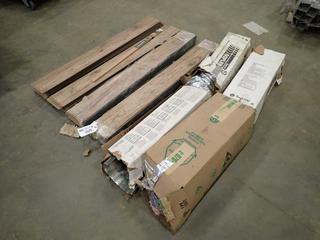 Qty Of Richmond Laminate Flooring c/w Insulated Flexible Ducts And Assorted Supplies  (W-3-1)