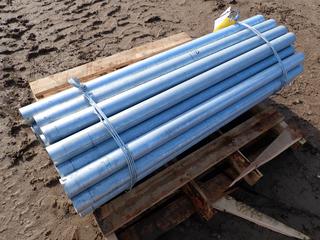 (37) Pieces Of 2 3/8 In. X 4 Ft. Galvanized Commercial Pipe