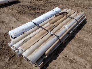 (6) Rolls Of Construction Wrap, 8 Ft Wide, *Note: Length Unknown*