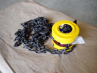 Unused Powerfist 1-Ton Chain Hoist