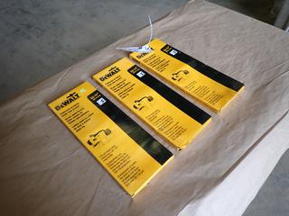 (3) Unused Dewalt 32 7/8 In. Cordless Bi-Metal Band Saw Blades  (B-1)