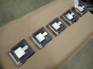 (5) Mitsubishi Model MR-J3-60B AC Servo Amplifiers, 600W, 3-Phase, 170V, 3.2A  (D-1)