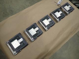 (5) Mitsubishi Model MR-J3-60B AC Servo Amplifiers, 600W, 3-Phase, 170V, 3.2A  (D-1)