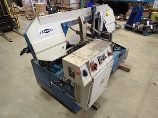 Jaespa Model W320G Metal Cutting Bandsaw w/ 4120mm Max Blade Length. Machine# 2027100