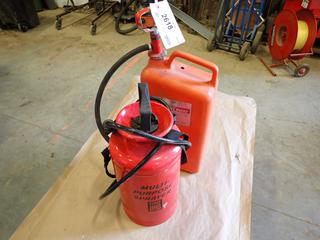 Powerfist Multi-Purpose Sprayer c/w Flag 2-Gal Pump Tank Extinguisher  (D-1)