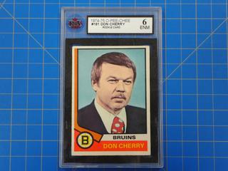 1974-75 OPC Don Cherry #161 Rookie Card