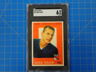 1959-1960, Topps, Eddie Shack, #57 Card