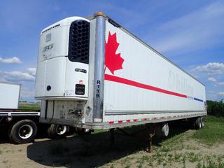 2009 Great Dane Trailers 53 Ft. T/A Van Trailer c/w Thermo-King Spectrum SB Cooler, Ingersoll Rand TK486 2.091L Diesel Engine. VIN 1GRAA06209W701471 *Note: Current BC CVIP*