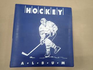 Binder w/ Collection of O-Pee-Chee Hockey Cards