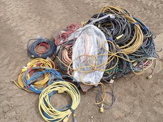 Qty Of Assorted Extension Cords