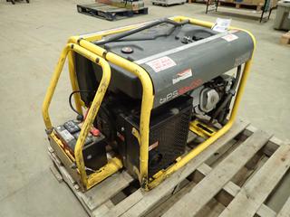 2014 Wacker Neuson GPS5600A 120/240V Portable Gas Generator w/ 5600W Max Output 41.7/20.8 Amp and Honda GX 340 Motor SN 20260192