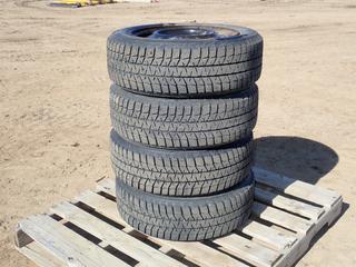 (4) Bridgestone Blizzak 195/60R16 Tires w/ 5-Bolt Rims