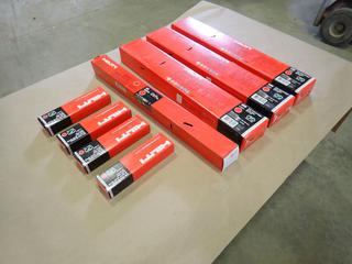 Qty of (3) Unused Boxes of Hilti M40 Std .27 Cal DX Cartridges C/w (4) Unused Boxes of Hilti M10 Std Short .27 Cal and (1) Box of Hilti M40 Std Short .27 Cal DX Cartridges (F-1)