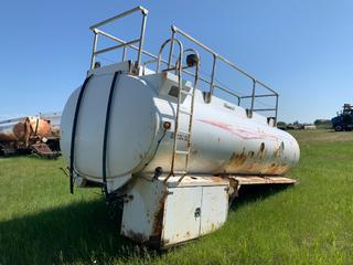 2011 Hamm's Tanks Steel Water Tanker, Fits Tandem Truck, Approx. 18 Ft., 16,670 Litre Capacity, VIN: 1NPTL40X4BD115794 **Loadout By Appointment, Item Located Offsite Near Viking, Contact Chris For More Info 587-340-9961**