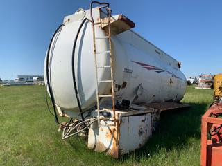 Hamm's Tanks Steel Water Tanker, Sealed Unit, Fits Tridem Truck, Approx 21 Ft., Unknown VIN **Loadout By Appointment, Item Located Offsite Near Viking, Contact Chris For More Info 587-340-9961**