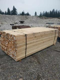 (1) Lift of 2 x 4 x 96 in No2 S-P-F Lumber C/w 294 pieces. Pick Up Address 24418 B East River Road, Hinton AB Call John 780-817-5687 For Appointment