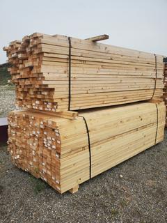 (2) Lifts of 2 x 4 x 96 in No2 S-P-F Lumber C/w Top 231 Pieces, Bottom 294 Pieces. Pick Up Address 24418 B East River Road, Hinton AB Call John 780-817-5687 For Appointment