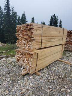 (2) Lifts of 2 x 4 x 96 in No2 S-P-F Lumber C/w Top 264 pieces, Bottom 252 Pieces. Pick Up Address 24418 B East River Road, Hinton AB Call John 780-817-5687 For Appointment