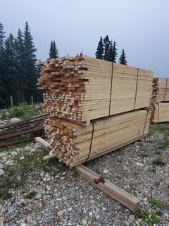 (2) Lifts of 2 x 4 x 96 in No2 S-P-F Lumber C/w Top 288 pieces, Bottom 240 Pieces. Pick Up Address 24418 B East River Road, Hinton AB Call John 780-817-5687 For Appointment