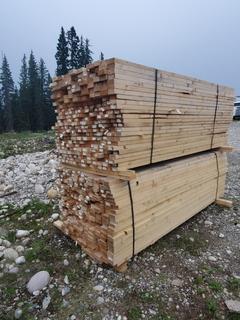 (2) Lifts of 2 x 4 x 96 in No2 S-P-F Lumber C/w Top 288 pieces, Bottom 252 Pieces. Pick Up Address 24418 B East River Road, Hinton AB Call John 780-817-5687 For Appointment