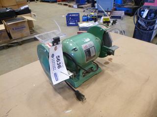 HB Tools Model BG-6 3/4hp 110V 6 In. Bench Grinder  (C-2)