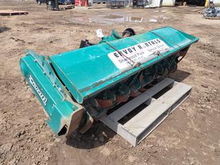 2016 Sovema 64 In. PTO Driven 3-Point Rototiller. SN 133581