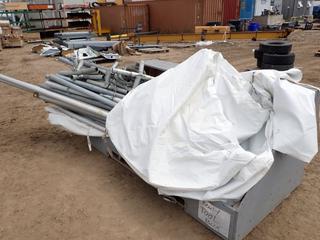 Dismantled Canopy Tent, 30 Ft. X 30 Ft. *Note: Complete Unit As Per Consignor*  Instruction Manual In Warehouse.