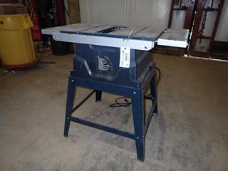 Mastercraft Model 055-6737-2 60Hz 120V 10In. Table Saw w/ Dual Extension Wings  (NE)