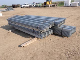 Qty Of Galvanized Roofing Sheets, 136 In., 82 In., 104 In., 86 In. And 100 In.  (Row 4)