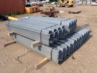 Qty Of Galvanized Roofing Sheets, 86 In. And 82 In.  (Row 4)