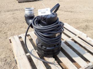 Flygt 4 In. 230V Submersible Pump, *Note: Runs As Per Consignor*